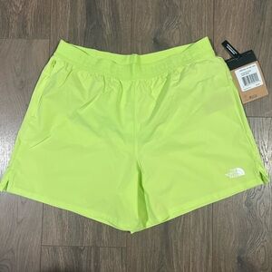 The North Face Lime Green Athletic Shorts